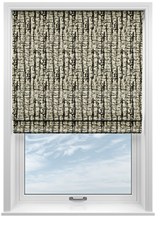 Urbanite, Glimmer Jet - Roman Blind
